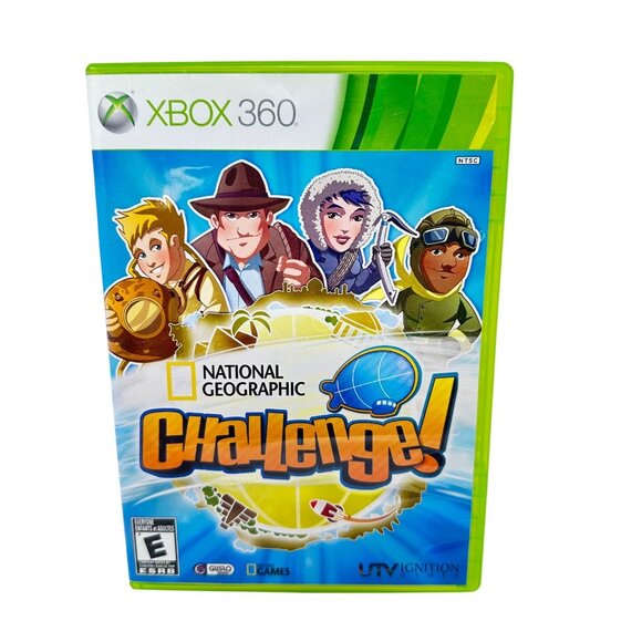 National Geographic Challenge - Xbox 360 - CIB - Tested/Works - Picture 1 of 4